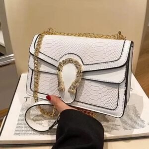 BOLSO COBRA BLANCO