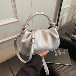 BOLSO MAGALI PLATEADO