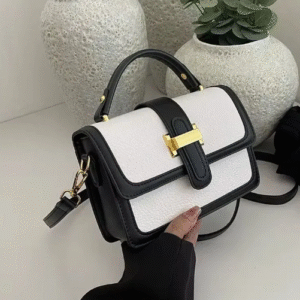 BOLSO CINTIA BLANCO NEGRO