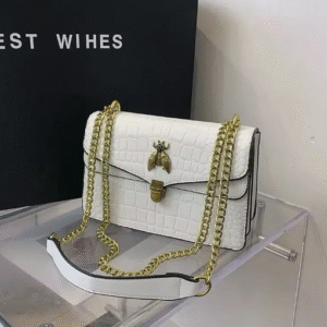 BOLSO ABEJA 25 BLANCO