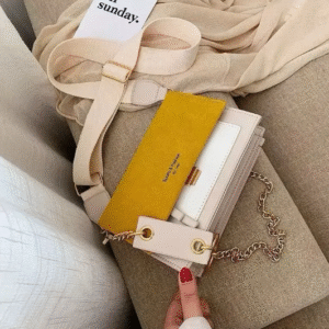 BOLSO SUNDAY 25 AMARILLO