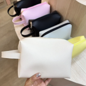 CARTUCHERA PUNTOS BEIGE